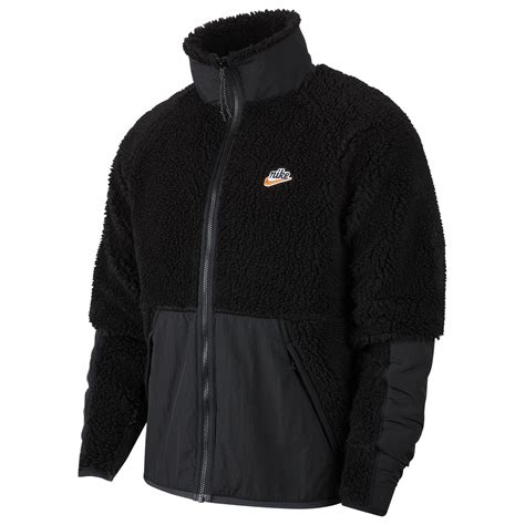 sherpa-fleece-jacke für herren nike|nike club sherpa winter jacket.